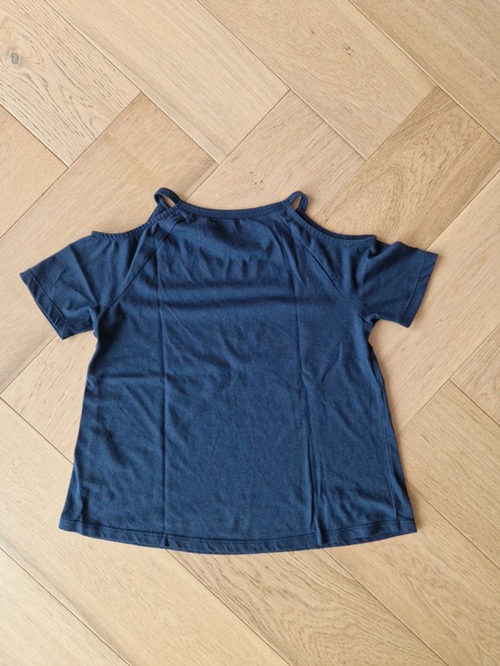 T-shirt été fille marine Gémo 12 ans - photo numéro 2