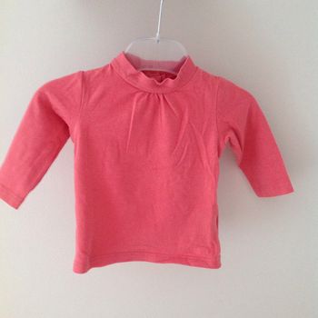 Sous pull rose DPAM - 3 mois