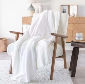 Plaid Doux Easy Living 127x152cm Blanc