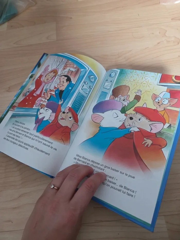 Livre disney Bernard et bianca - photo numéro 3