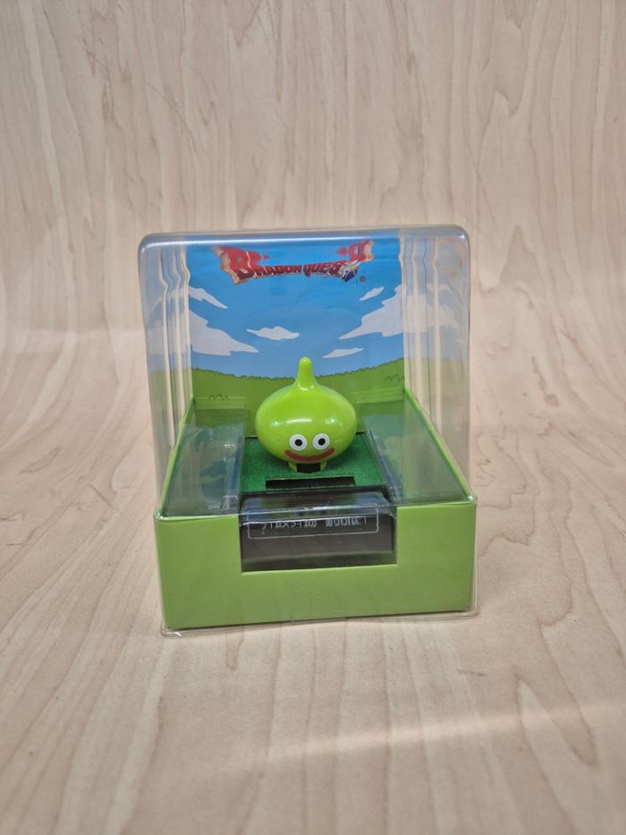 Figurine solaire Dragon Quest Slime vert