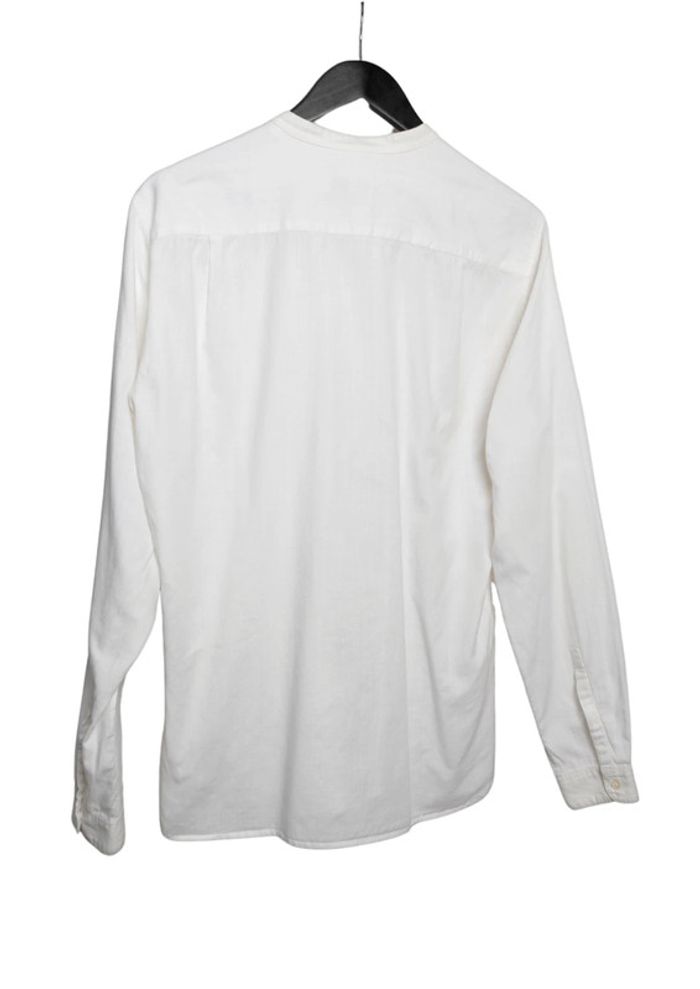 Chemise blanche manches longues col Mao Sandro Taille L - photo numéro 4