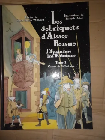 Livre: les sobriquets d'alsace bossue tome 2