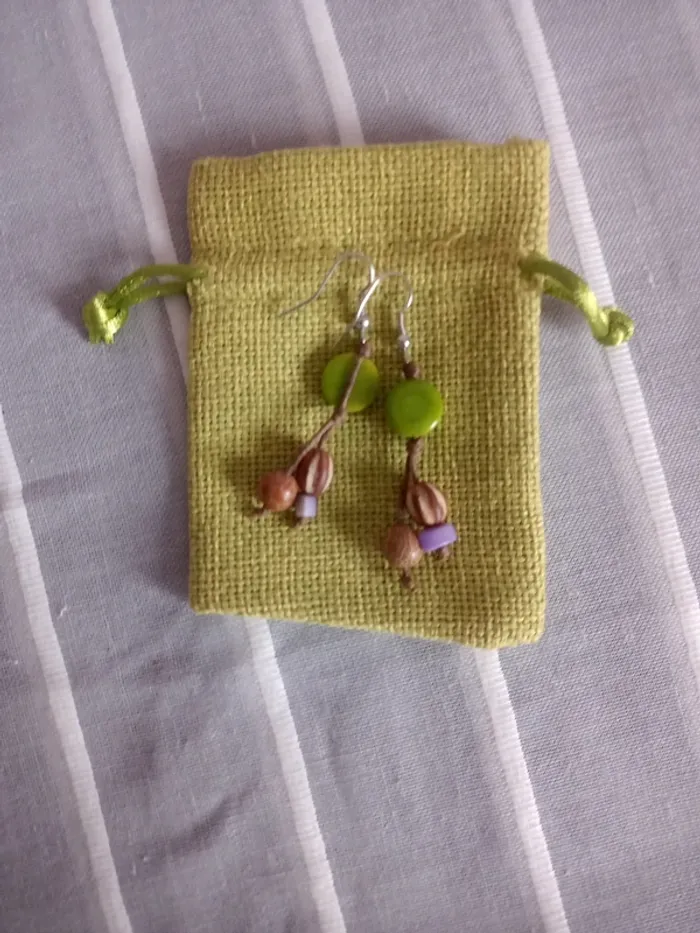 Splendides boucles d'oreilles nouvelle Calédonie