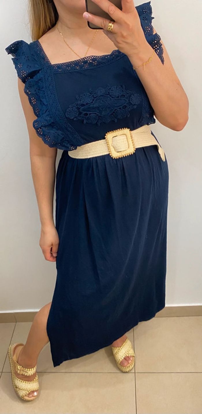 Robe longue fendu Taille 38 - photo numéro 4