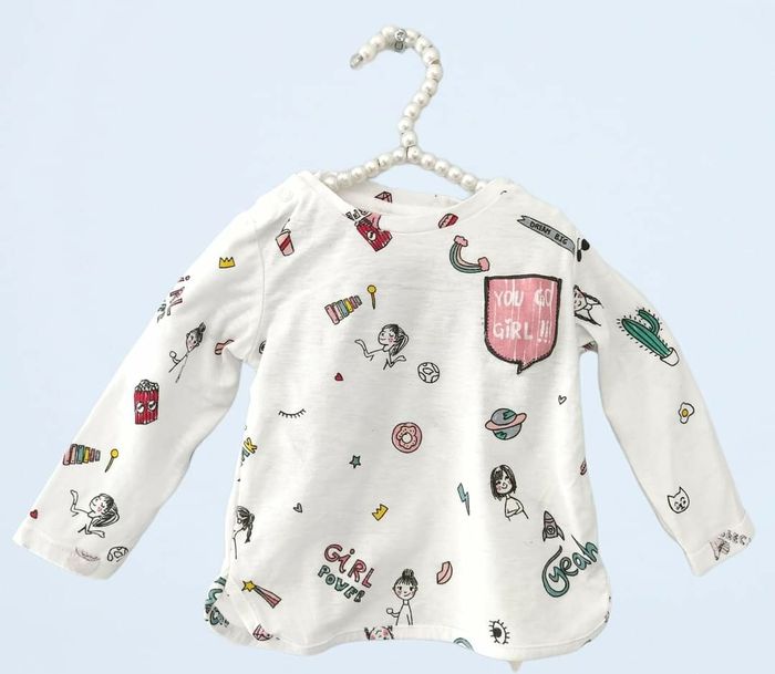 3 - 6 mois bébé fille teeshirt zara