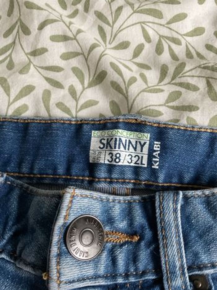 Jeans Skinny homme bleu taille 38 Kiabi - photo numéro 2