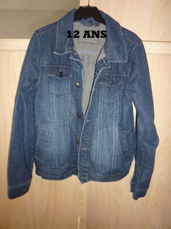 Veste en jean 12 ans