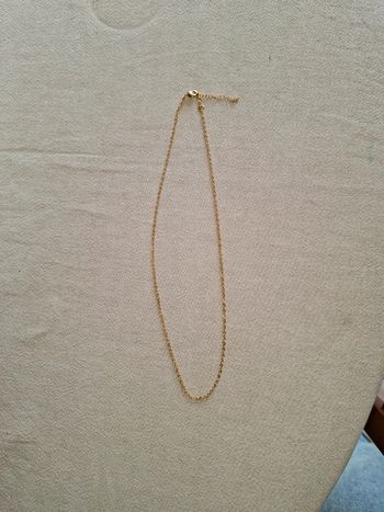 Chaîne en acier inoxydable dorée