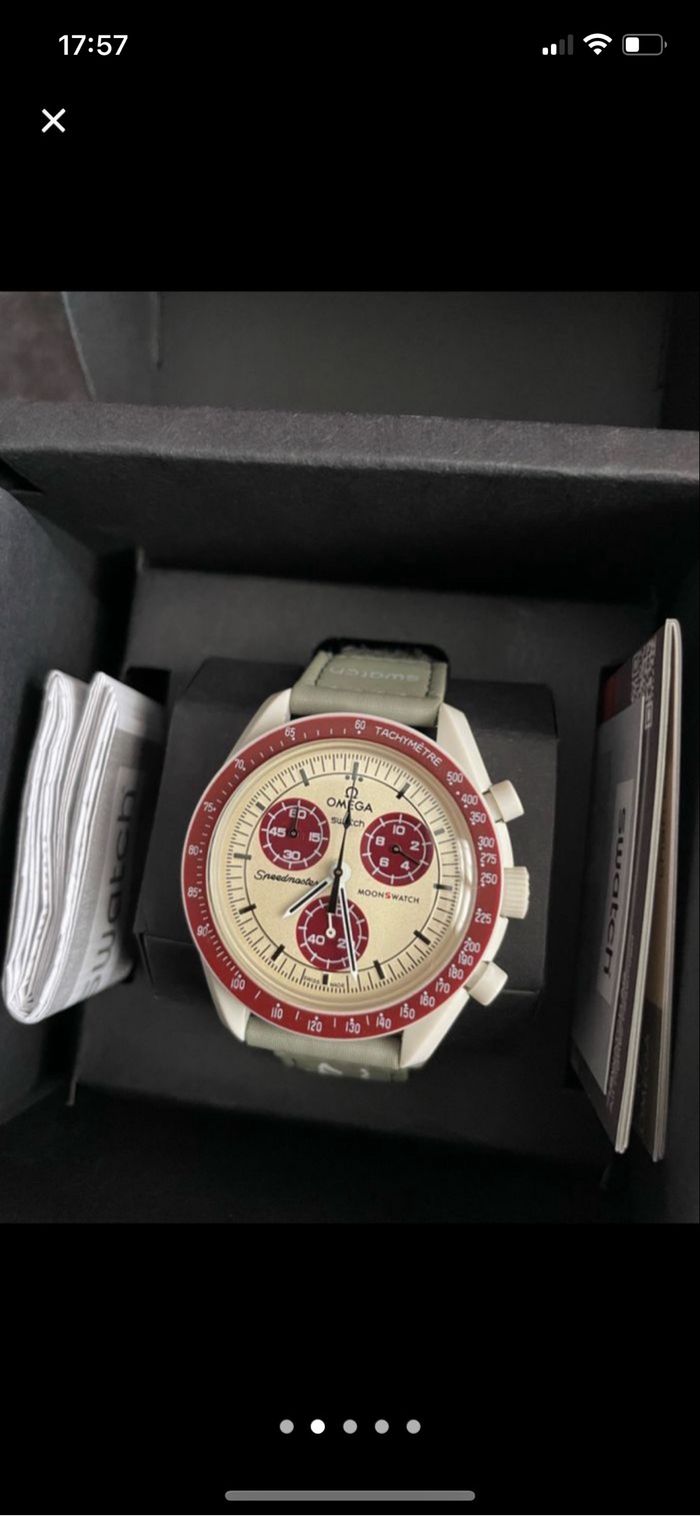 Montre Omega X swatch moonswatch mission to Pluto - photo numéro 2