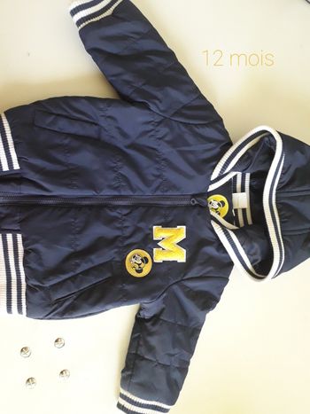 Veste Disney  12 mois