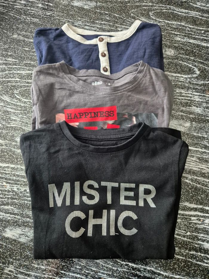 Lot de t-shirts garçon 5ans