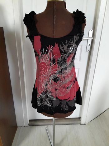 Tee shirt long à bretelle ou mini robe body flirt