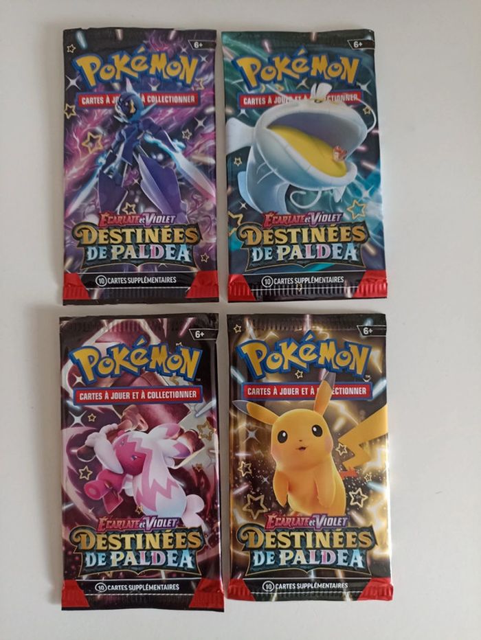 Artset pokémon destinée de paldea vide