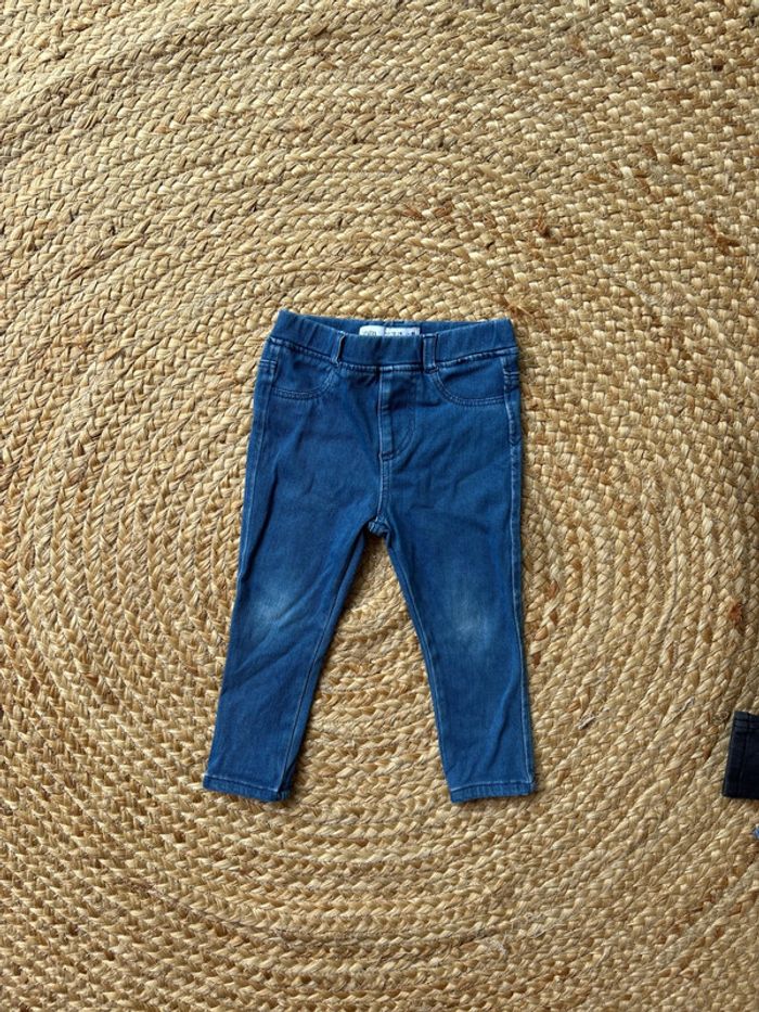 Lot de 3 «jeggings » Zara - 12-18 mois - photo numéro 2