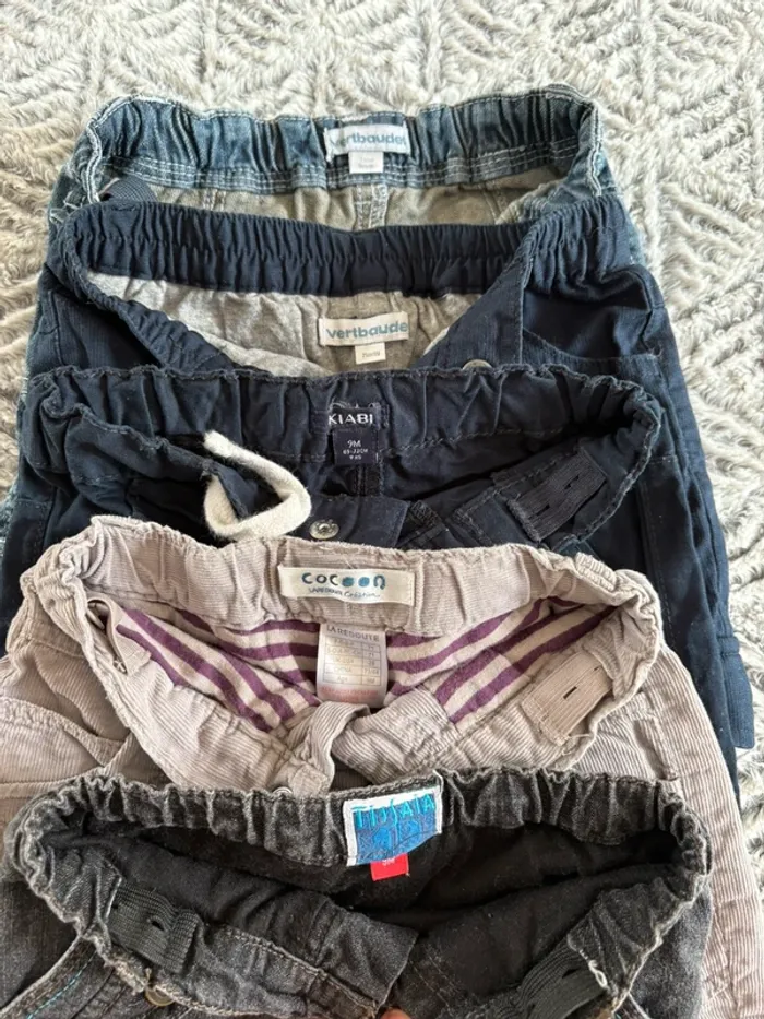 Lot de 9 pantalons 9 mois - photo numéro 5