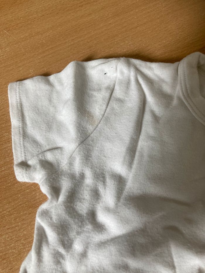 Combinaison short + t-shirt winnie l’ourson taille 74cm - photo numéro 6