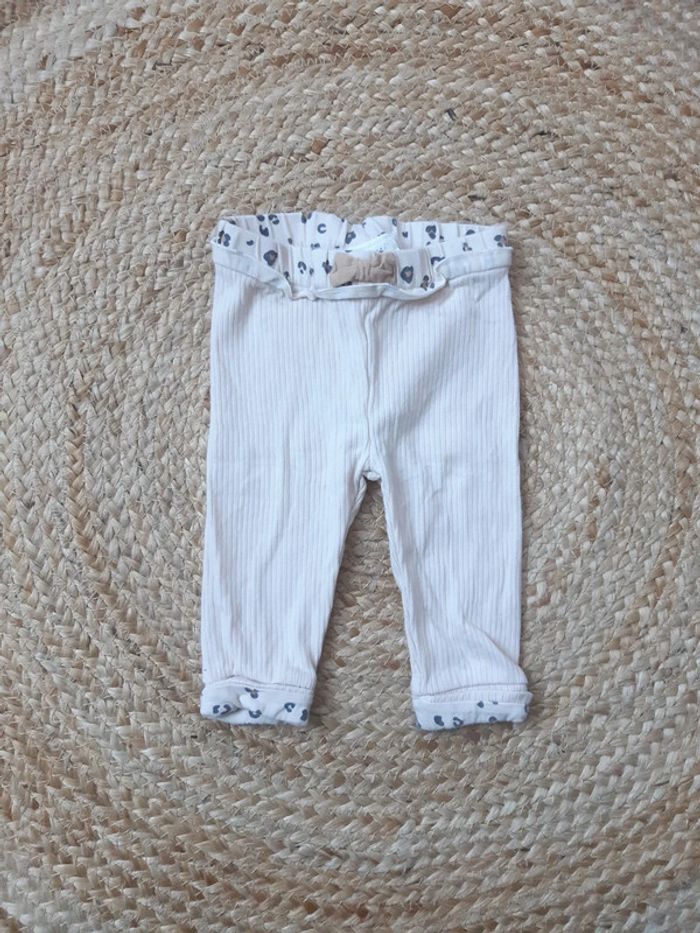 Legging côtelé léopard Feetje 3 mois