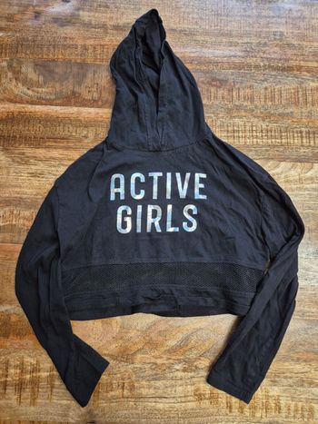 Croc top sweat capuche 14 ans