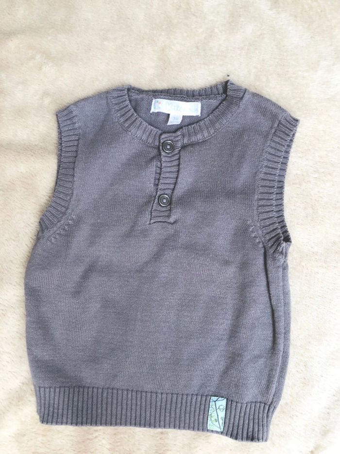 Pull sans manches / 3mois / kitchoun