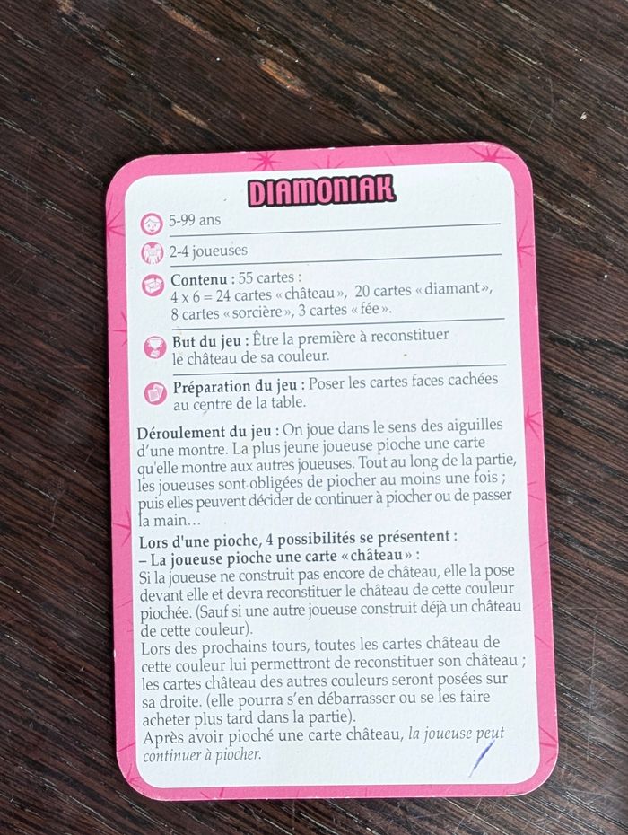 Jeu diamond - photo numéro 6