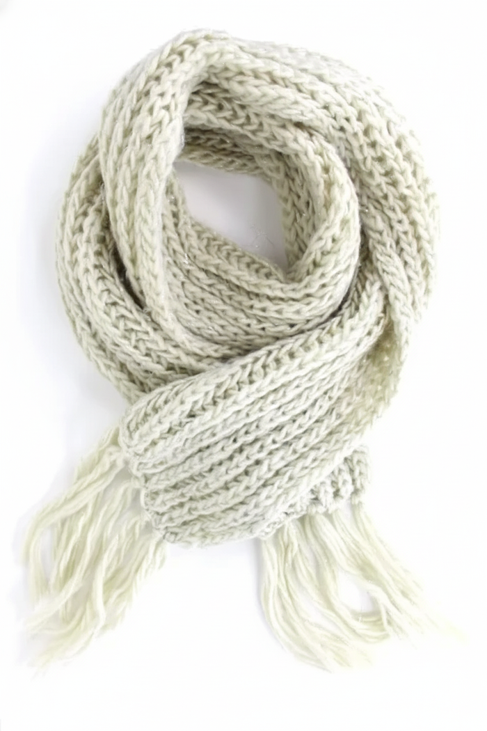 Grande Écharpe d'Hiver à Franges - Douce et Chaude