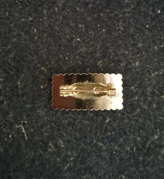 Broche vintage argentée - photo numéro 3
