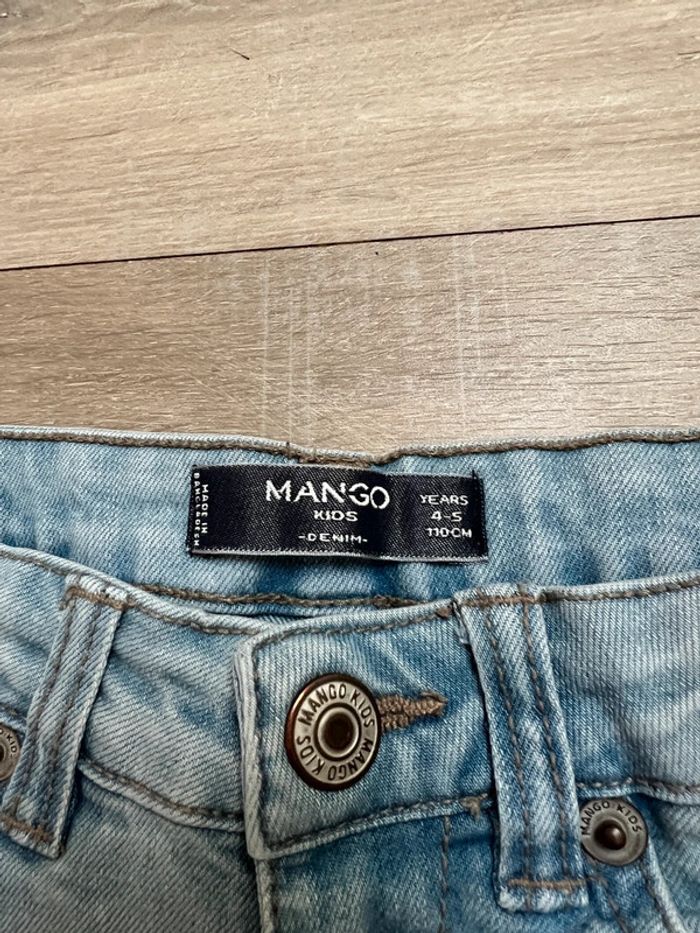 Short jean Mango 4-5 ans - photo numéro 2