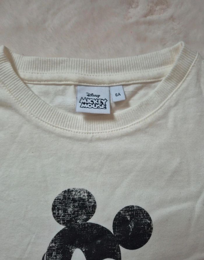 T-shirt manches longues 6 ans Disney Mickey - photo numéro 4
