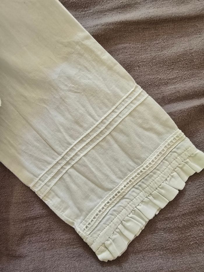 Tunique chemisier broderie anglaise 🍒vintage 80🍒taille 34/36/38 - photo numéro 9
