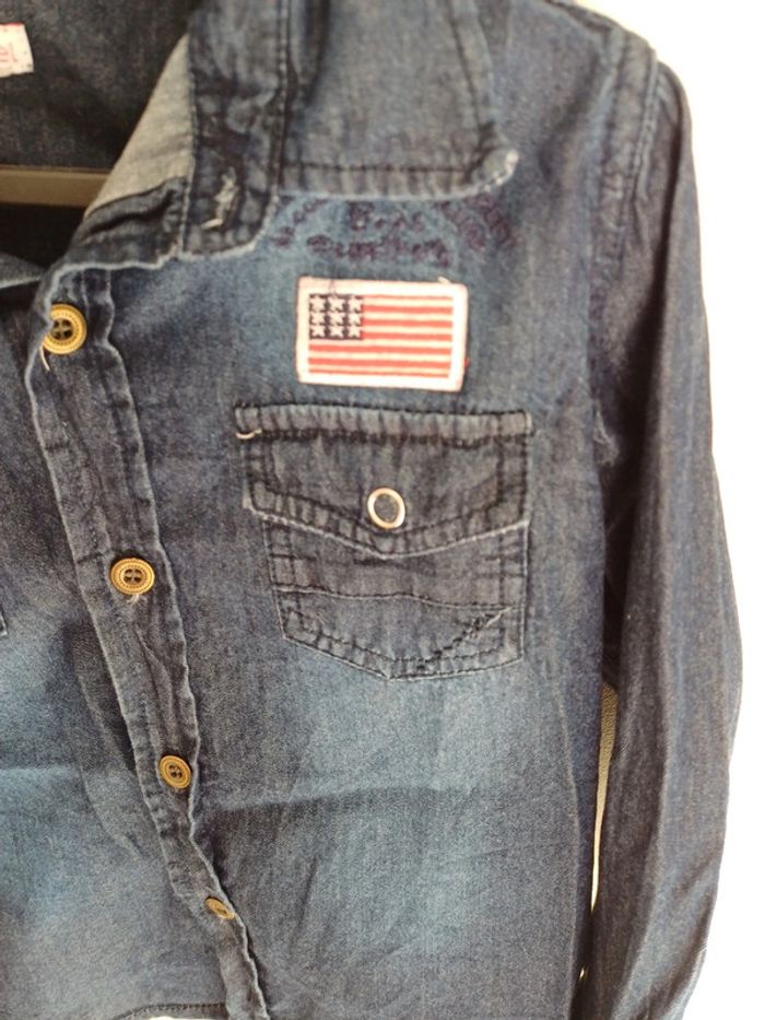 Chemise bleue - photo numéro 2