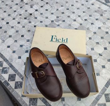 Chaussures garçon 30-31 cuir marron