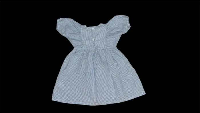 Robe à rayure coton H&M 92cm - photo numéro 2
