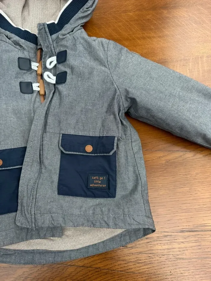 Veste gris en bleu Obaibi 23 mois - photo numéro 12