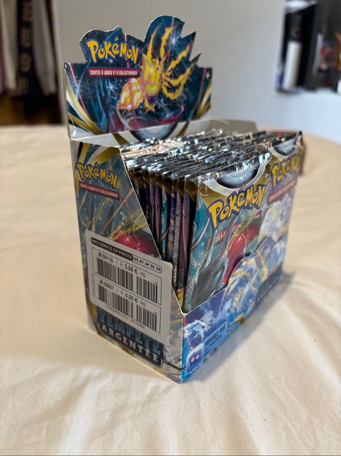 Display EB12 tempête argentée Pokémon (retour de presse non scellée) - photo numéro 2