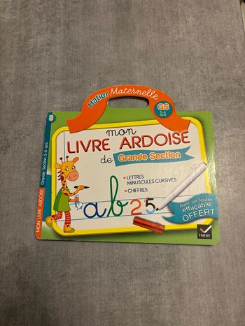 Mon livre ardoise de grande section