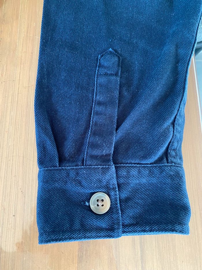 Chemise Kiabi Regular Fit bleue marine taille S - photo numéro 6