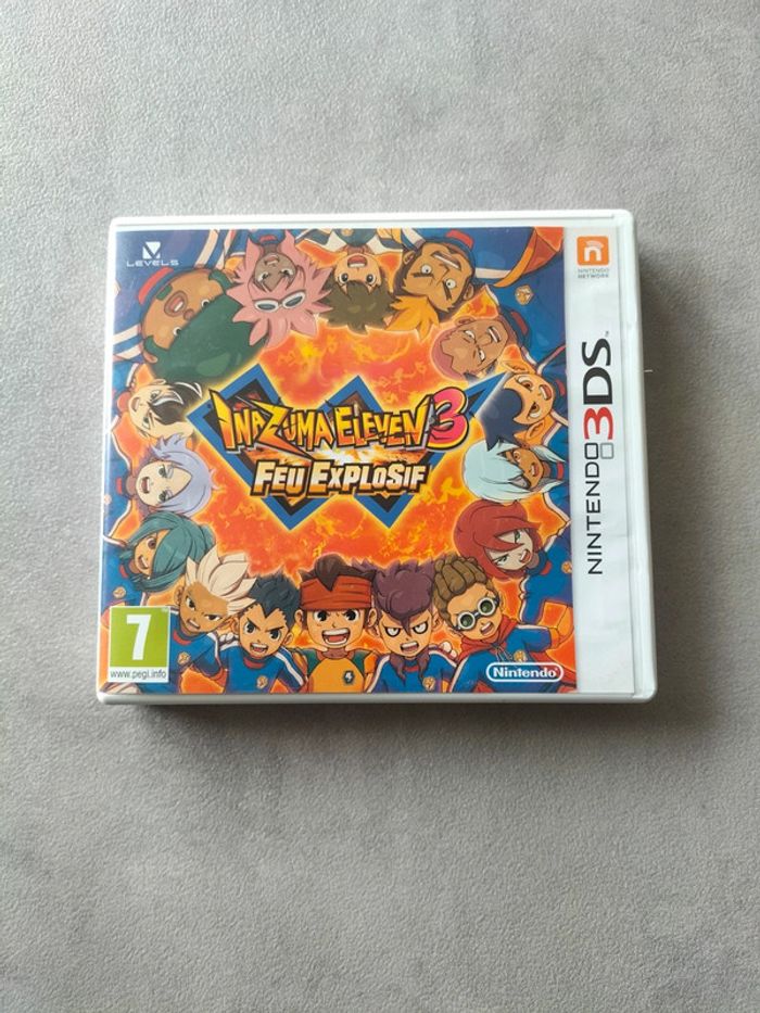 Jeu Nintendo 3DS – Inazuma Eleven 3 : Feu Explosif