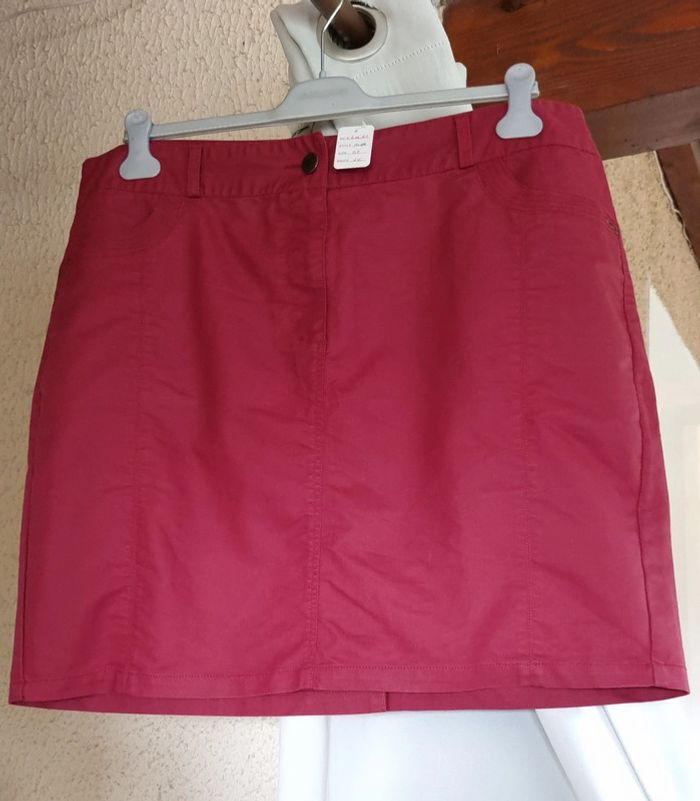 Jupe bordeaux