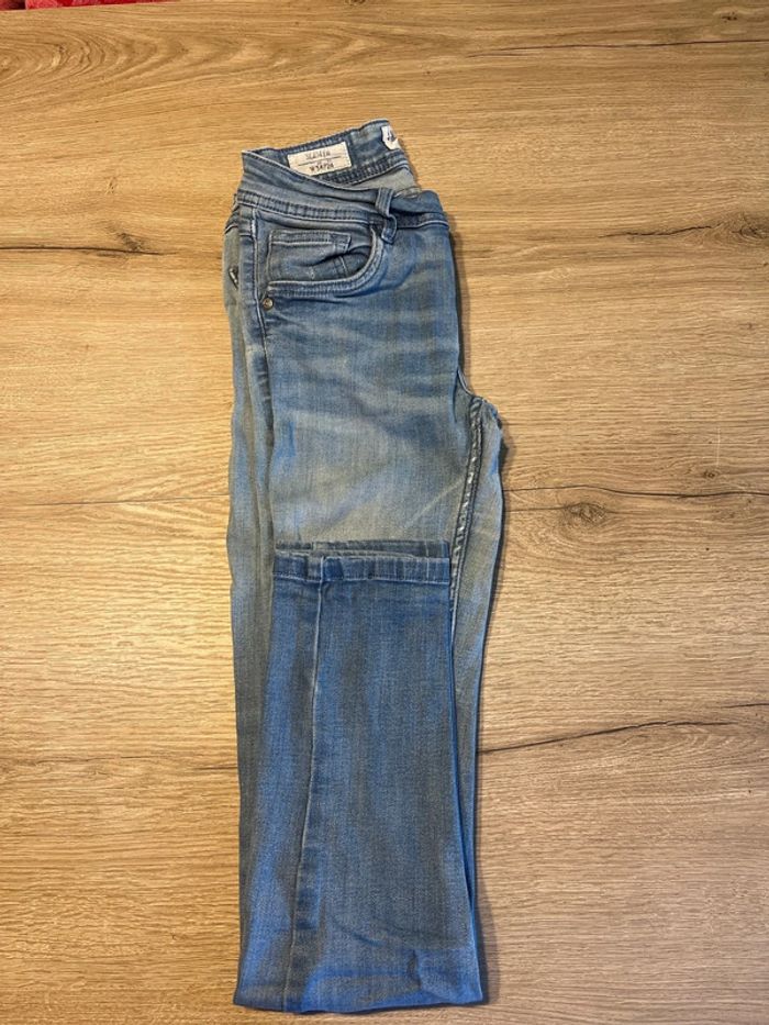 Pantalon, jean, slim, bonobo, camaïeu, femme taille 34 - photo numéro 6