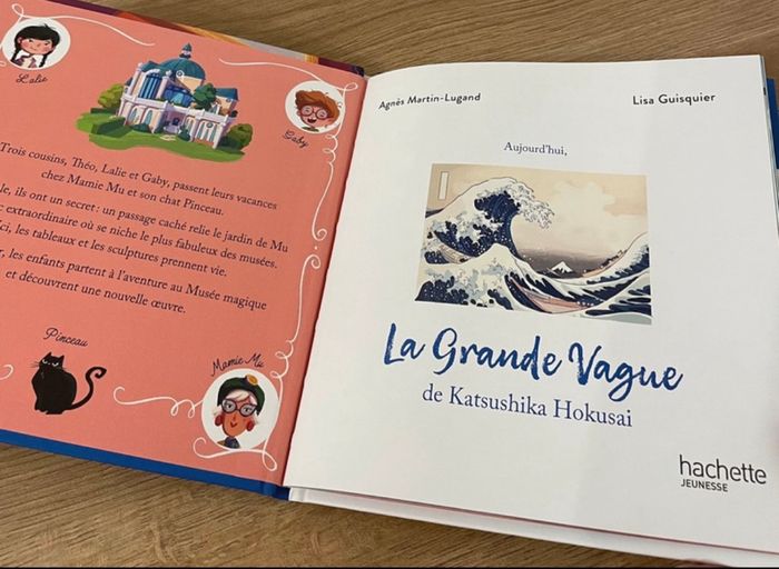 Livre enfant La grande Vague l’histoire des Trois Cousins - photo numéro 3
