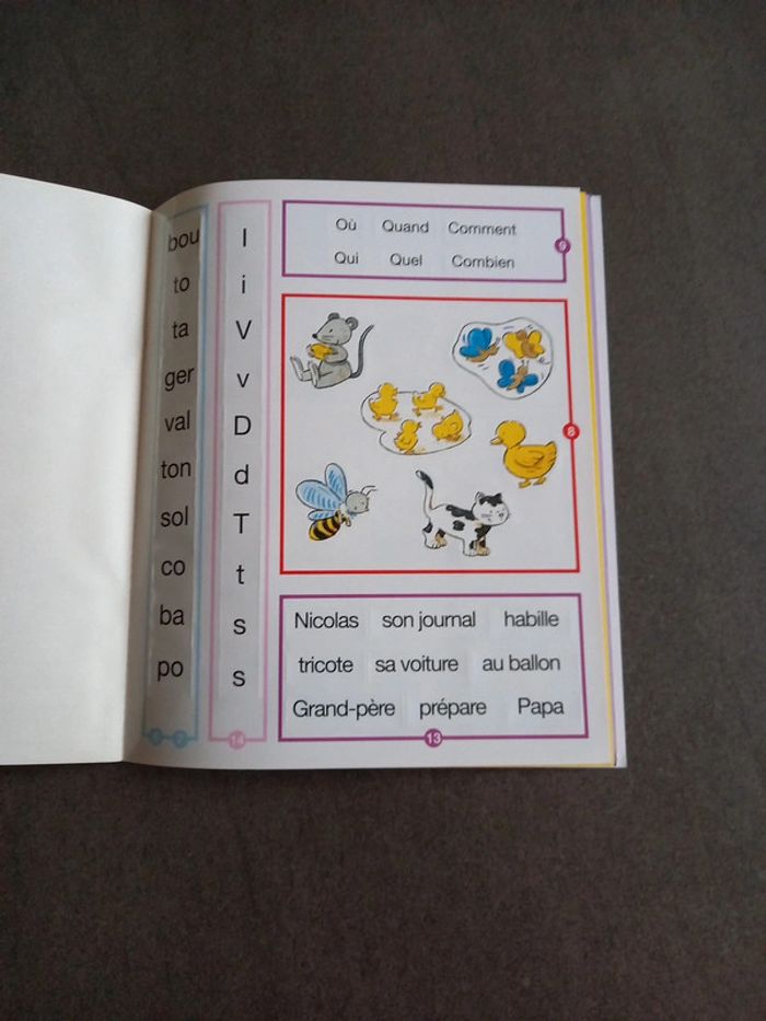 Livre avec stickers Initiation aux mots - photo numéro 4