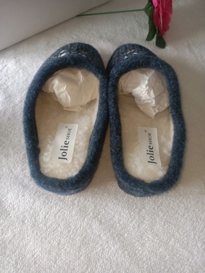 Magnifique pantoufles fourré - photo numéro 4