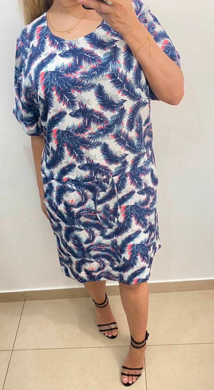 Robe Zapa imprimée légère Taille 40 - photo numéro 5