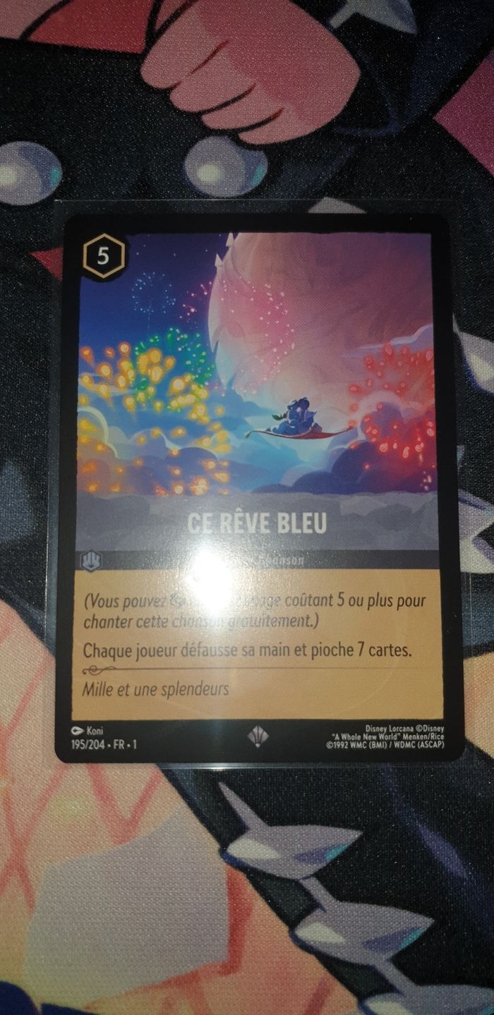 Carte lercana chapitre 1 ce rêve bleu.