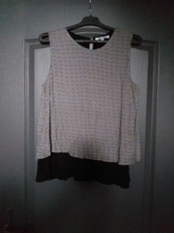 Haut SM noir & jaune & blanc 42/XL 44/XXL - Collection U