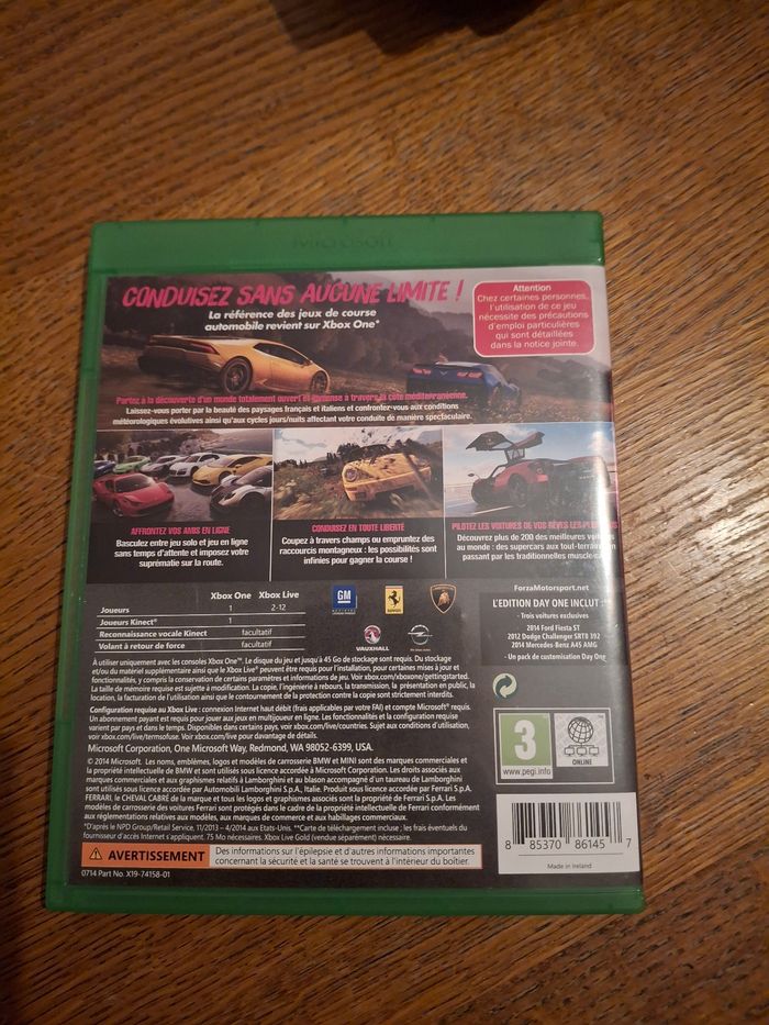 Jeu xbox one forza horizon 2 - photo numéro 2