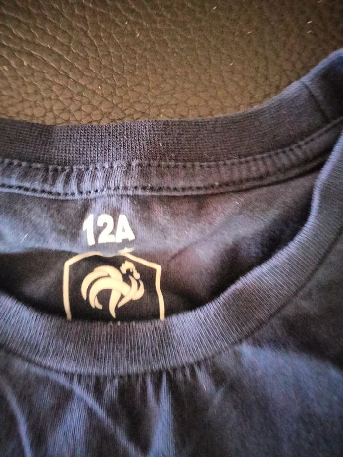 T-shirt manches courtes FFF en 12 ans - photo numéro 3