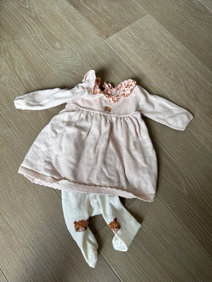 Robe et collant sergent major 1 mois