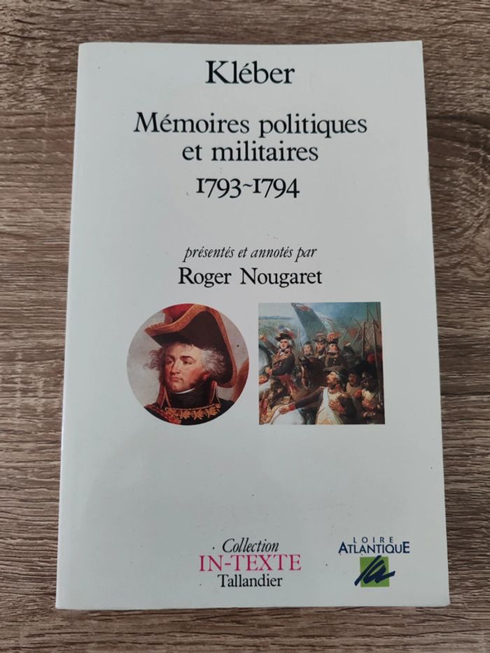 Kléber ⭐ Mémoires politiques et militaires 1793-1794